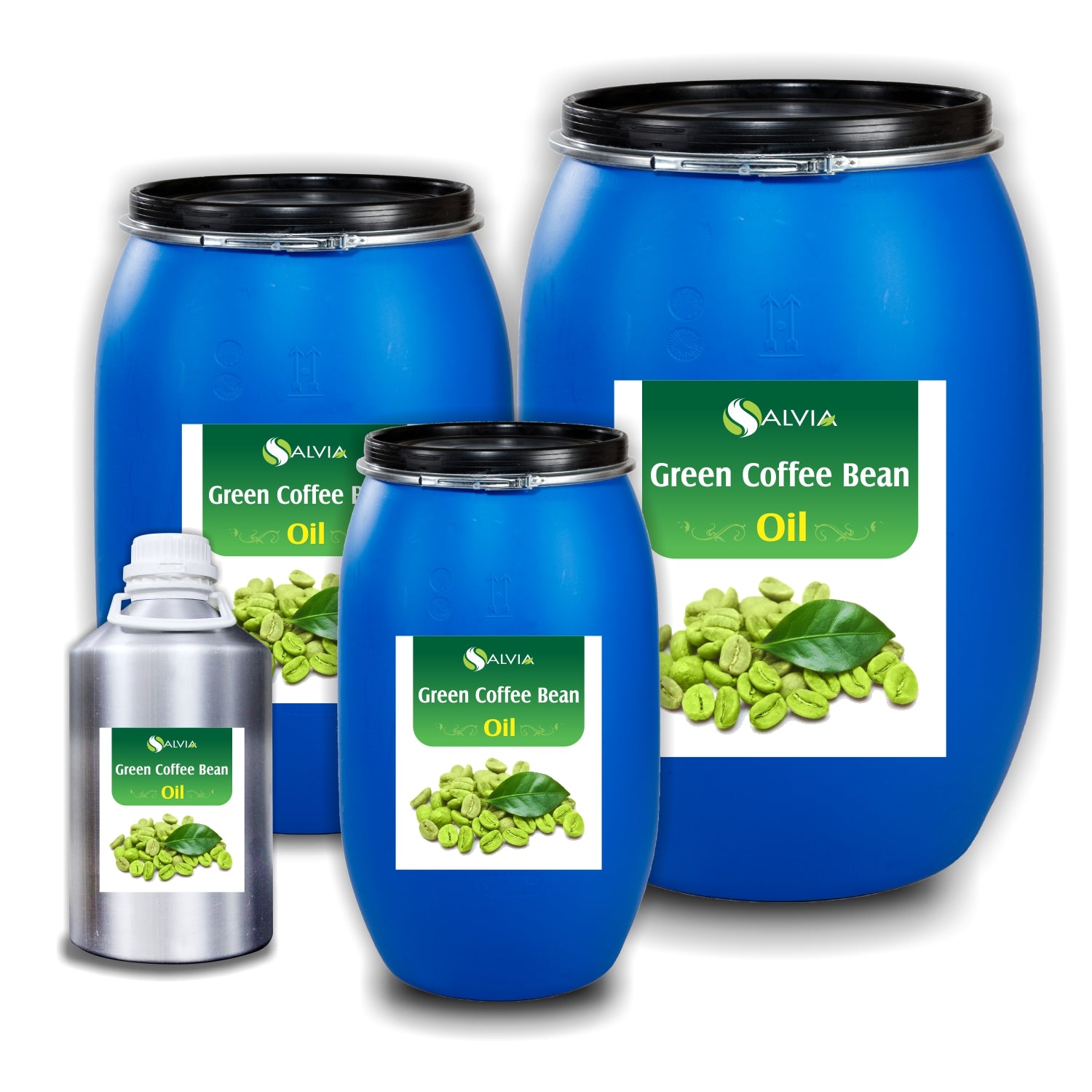 Salvia Natural Carrier Oils 10kg Green Coffee Bean Oil